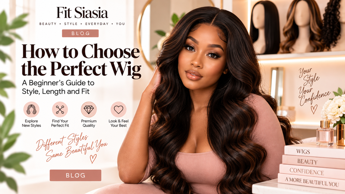 How to Choose the Perfect Wig: A Beginner's Guide to Style, Length and Fit