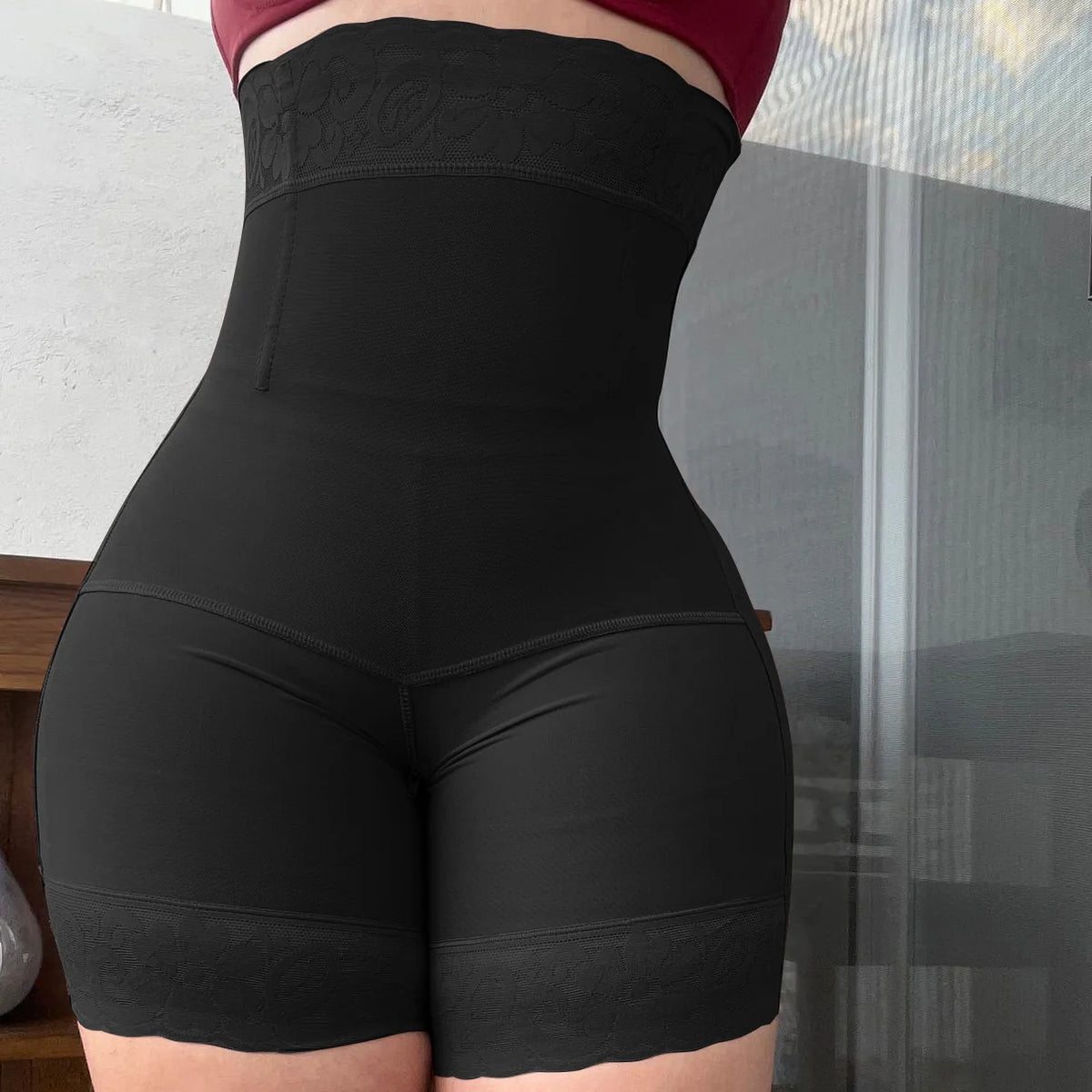 Minceur bout à bout contrôle culotte sous-vêtements Shorts sans couture ventre contrôle corps Shaper Compression Shapewear Fajas Colombianas