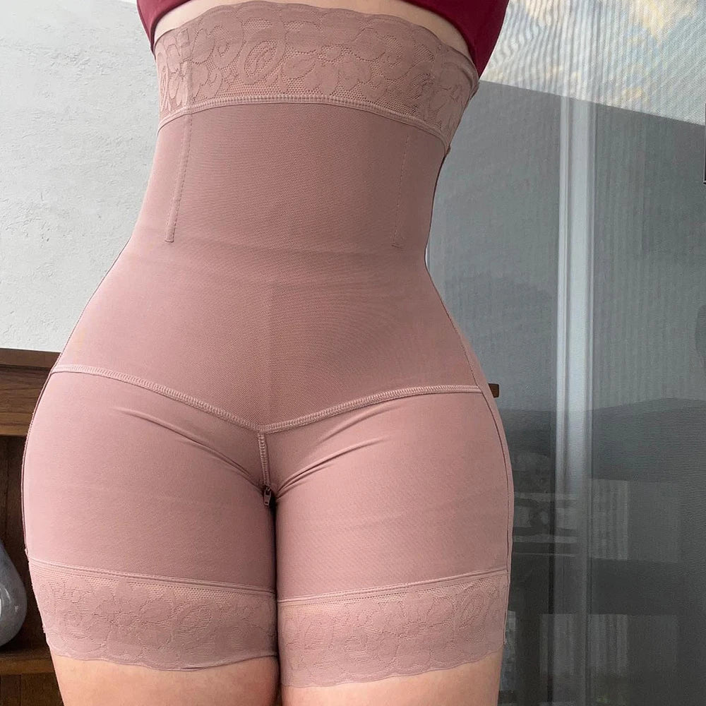Minceur bout à bout contrôle culotte sous-vêtements Shorts sans couture ventre contrôle corps Shaper Compression Shapewear Fajas Colombianas