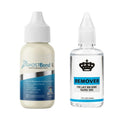 Kit de colle et dissolvant pour perruques, adhésif imperméable 38ml, nettoyant à l'huile d'agrumes pour dentelle 30ml, solution complète pour systèmes capillaires