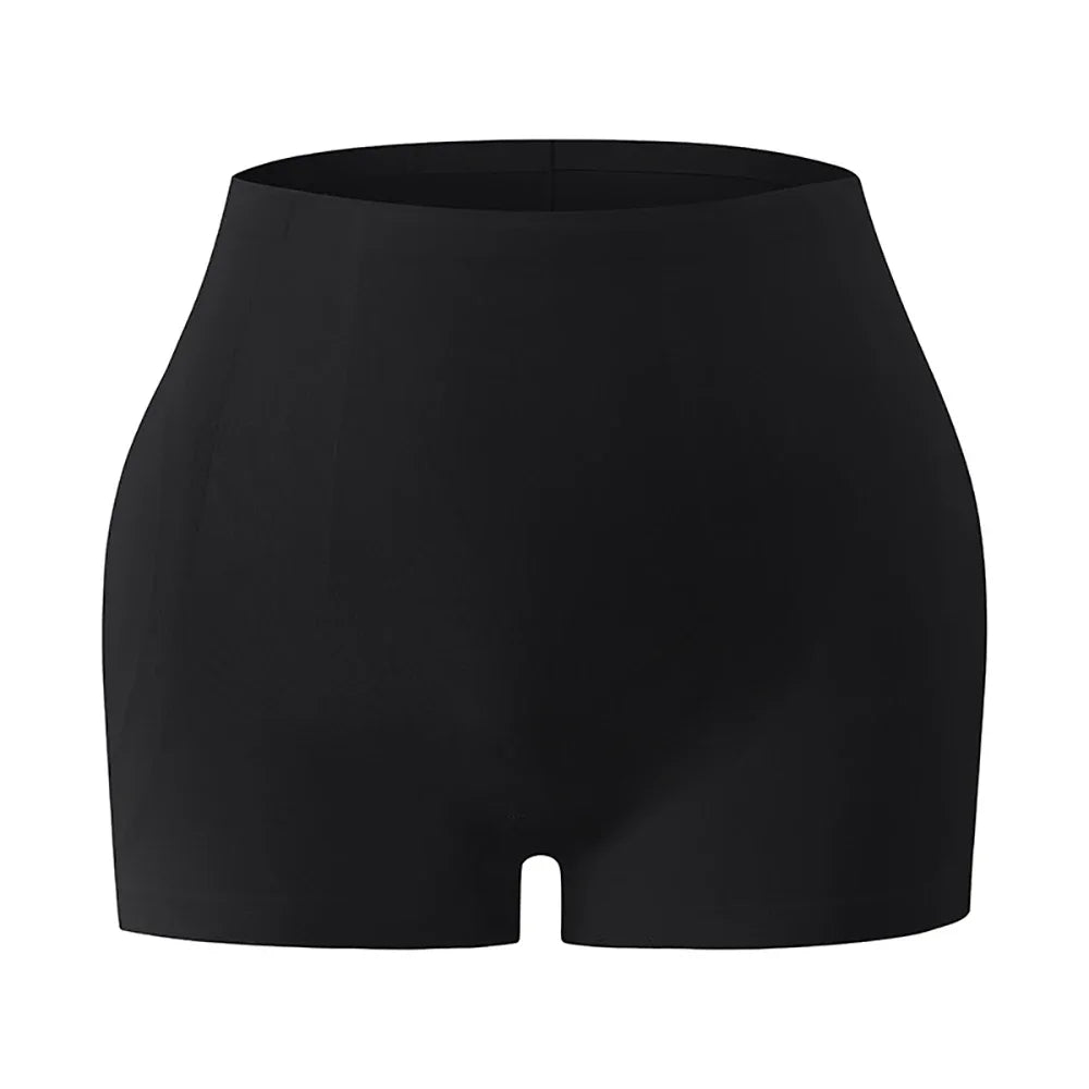 Culottes rembourrées pour femmes, effet push-up fessier, type boyshort, avec rembourrage pour les creux des hanches, gaine sculptante amincissante ventre, sans couture, rehausseur de hanches