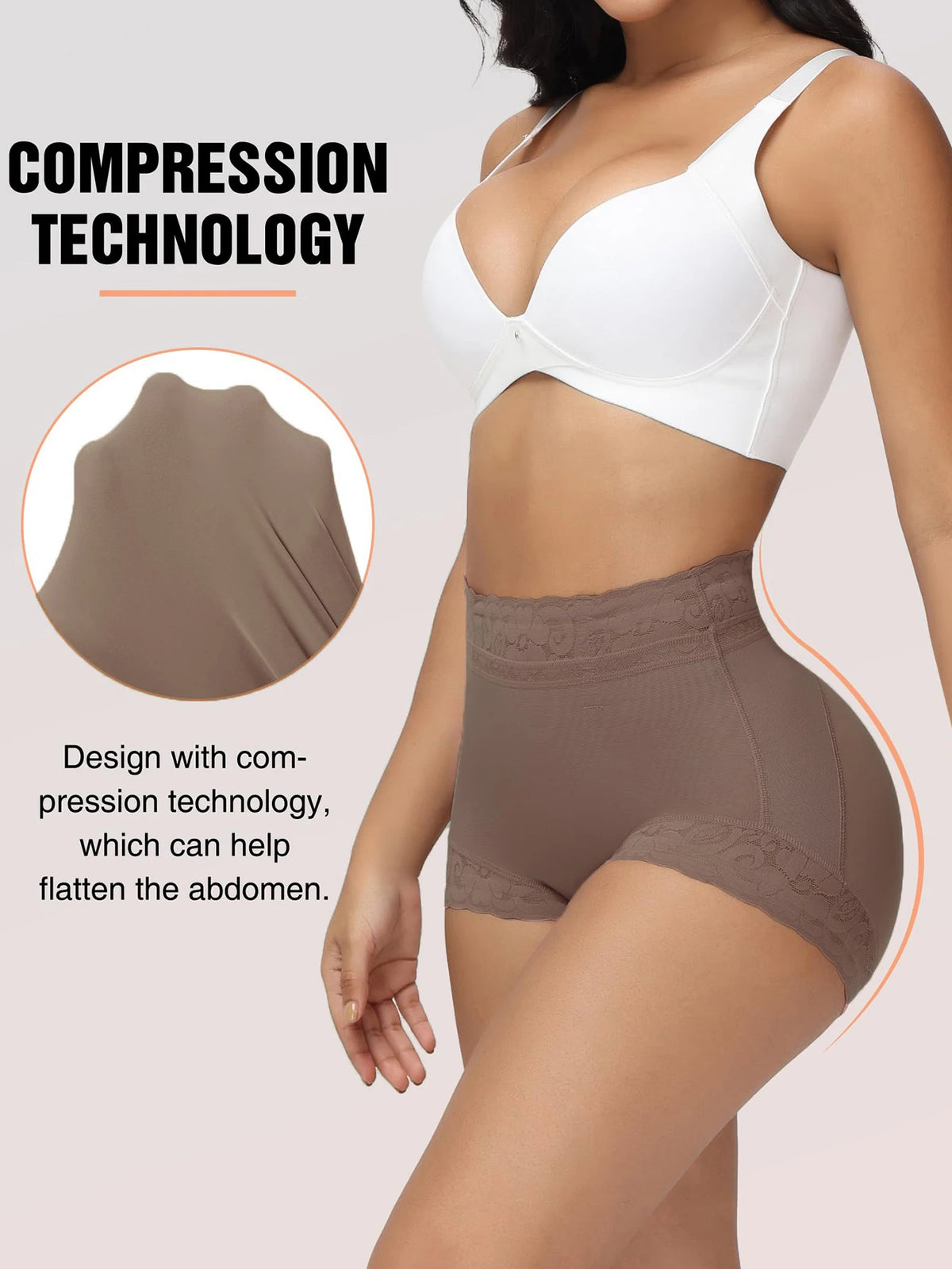 Shaper culotte hanche levage ventre contrôle Shorts culotte bout à bout minceur pantalon femmes gaine amincissante bas Sexy dentelle
