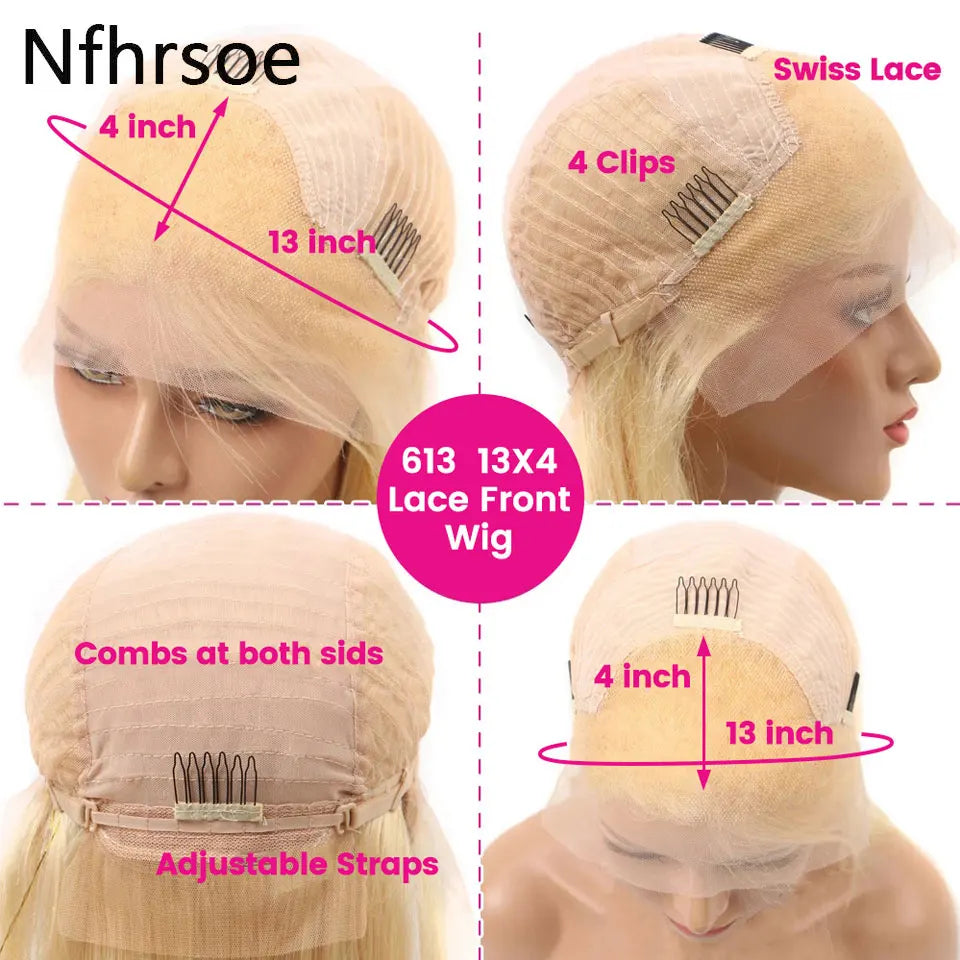 Perruque Lace Front Wig brésilienne naturelle, cheveux courts, coupe Pixie, 13x4, HD, pre-plucked, couleur vert clair, pour femmes