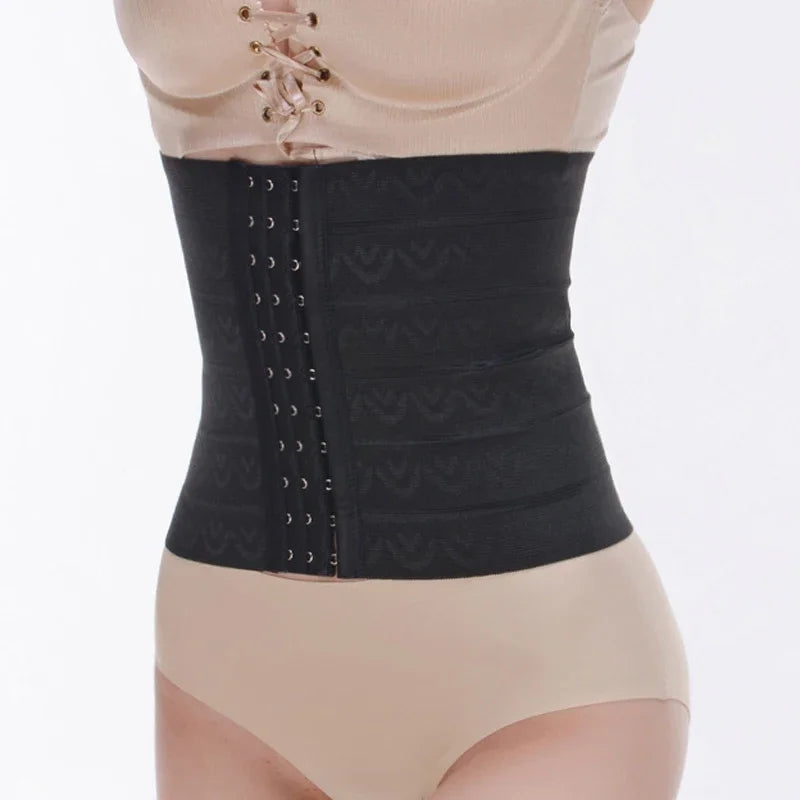 TUNISlim-Ceinture post-partum pour femme, corset désossé en acier, sous-vêtement spoant le corps, contrôle sous le buste