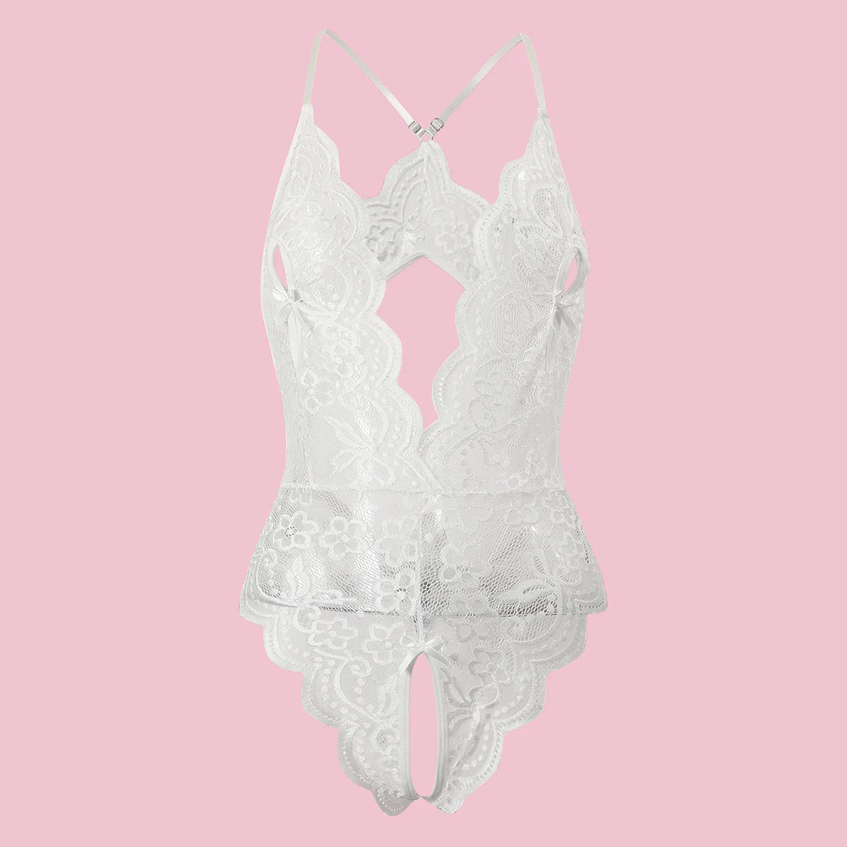 Porno soutien-gorge ouvert sexe body femmes sans entrejambe Sexy érotique Lingerie nuisette robe chaude dentelle femme sous-vêtements ensemble Costume S-3XL