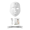 Masque facial LED rechargeable 7 couleurs LED thérapie photonique masque de beauté rajeunissement de la peau maison Lifting du visage dispositif de beauté blanchissant
