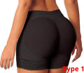 Femmes bout à bout culotte faux fesse corps Shaper sous-vêtements rembourrés dame ascenseur fesses taille haute ventre contrôle hanche culotte
