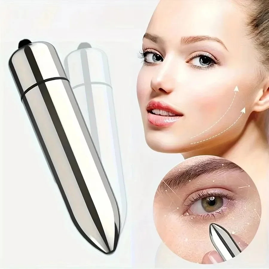 Mini masseur vibrant, traitement du Massage du visage et des yeux, favorise l'absorption de la Lotion, Portable pour la maison et les voyages, outil de beauté, 1 pièce