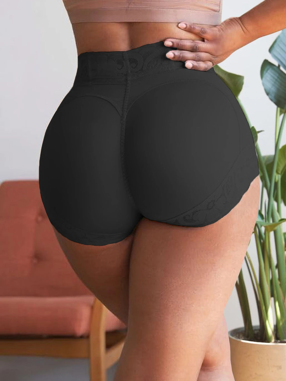 Shaper culotte hanche levage ventre contrôle Shorts culotte bout à bout minceur pantalon femmes gaine amincissante bas Sexy dentelle