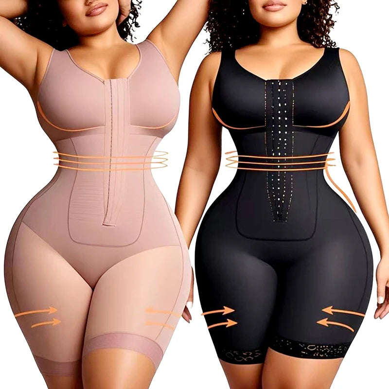 Fajas colombien ceintures Body Shapewear scène 2 post-chirurgie Corset haute Compression minceur taille formateur mince corps Shaper