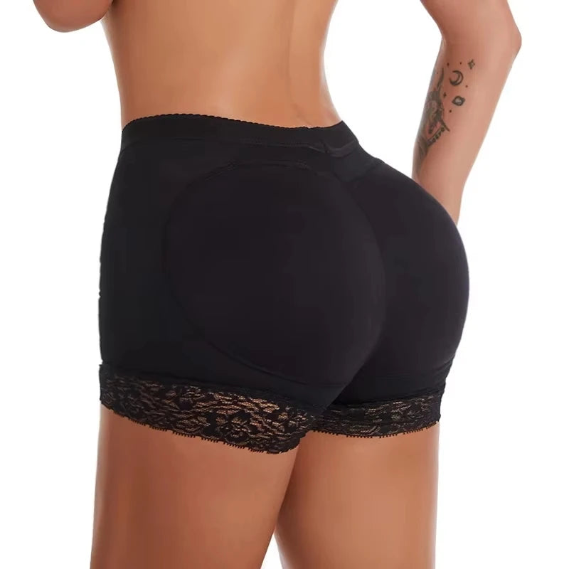 Femmes bout à bout culotte faux fesse corps Shaper sous-vêtements rembourrés dame ascenseur fesses taille haute ventre contrôle hanche culotte