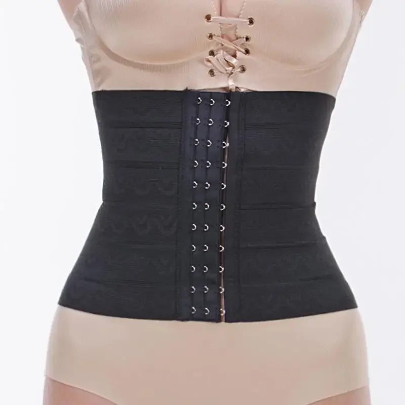 TUNISlim-Ceinture post-partum pour femme, corset désossé en acier, sous-vêtement spoant le corps, contrôle sous le buste