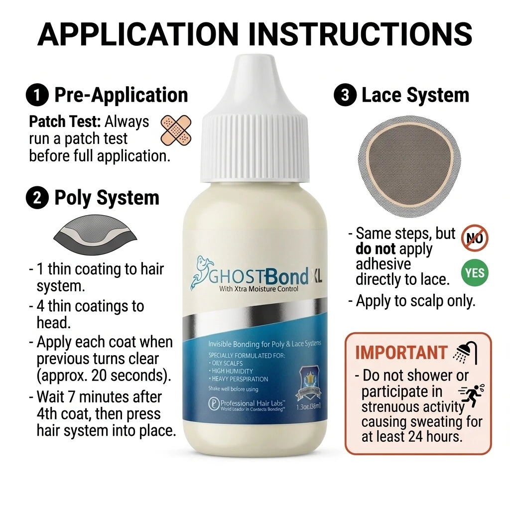 Kit de colle et dissolvant pour perruques, adhésif imperméable 38ml, nettoyant à l'huile d'agrumes pour dentelle 30ml, solution complète pour systèmes capillaires