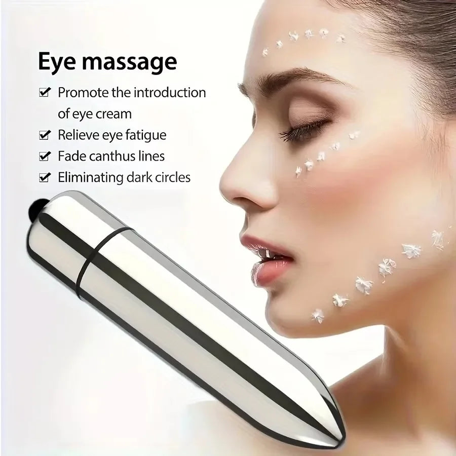 Mini masseur vibrant, traitement du Massage du visage et des yeux, favorise l'absorption de la Lotion, Portable pour la maison et les voyages, outil de beauté, 1 pièce