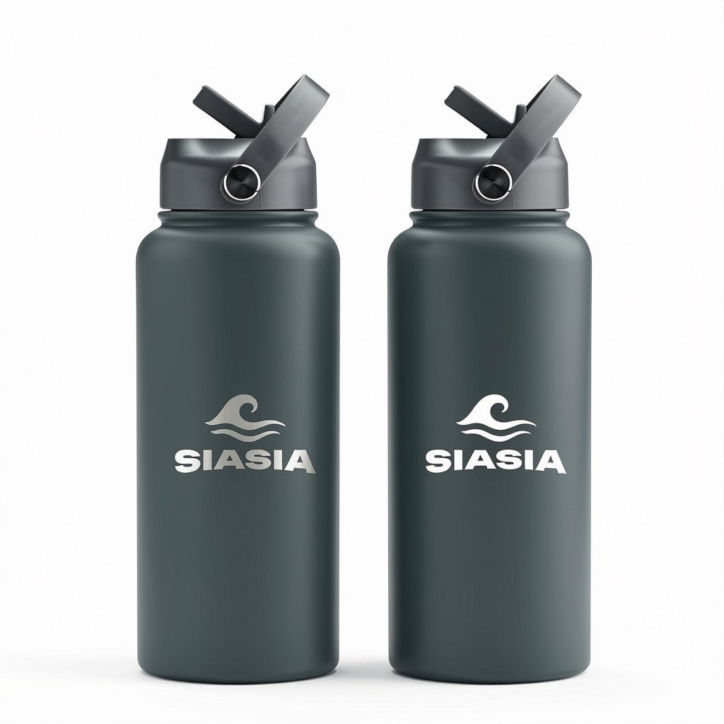 Siasia coffret Gourde Isotherme 1 Litre