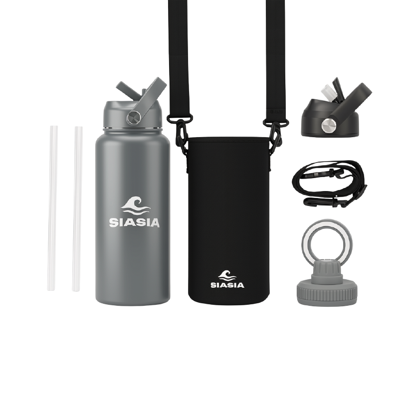 Siasia coffret Gourde Isotherme 1 Litre
